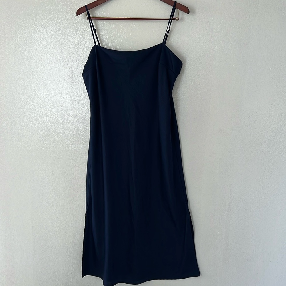 A new day Strap Dress, Navy Blue, XXL
